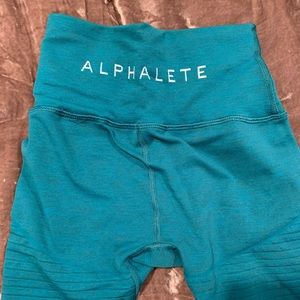 Teal Alphalete leggings